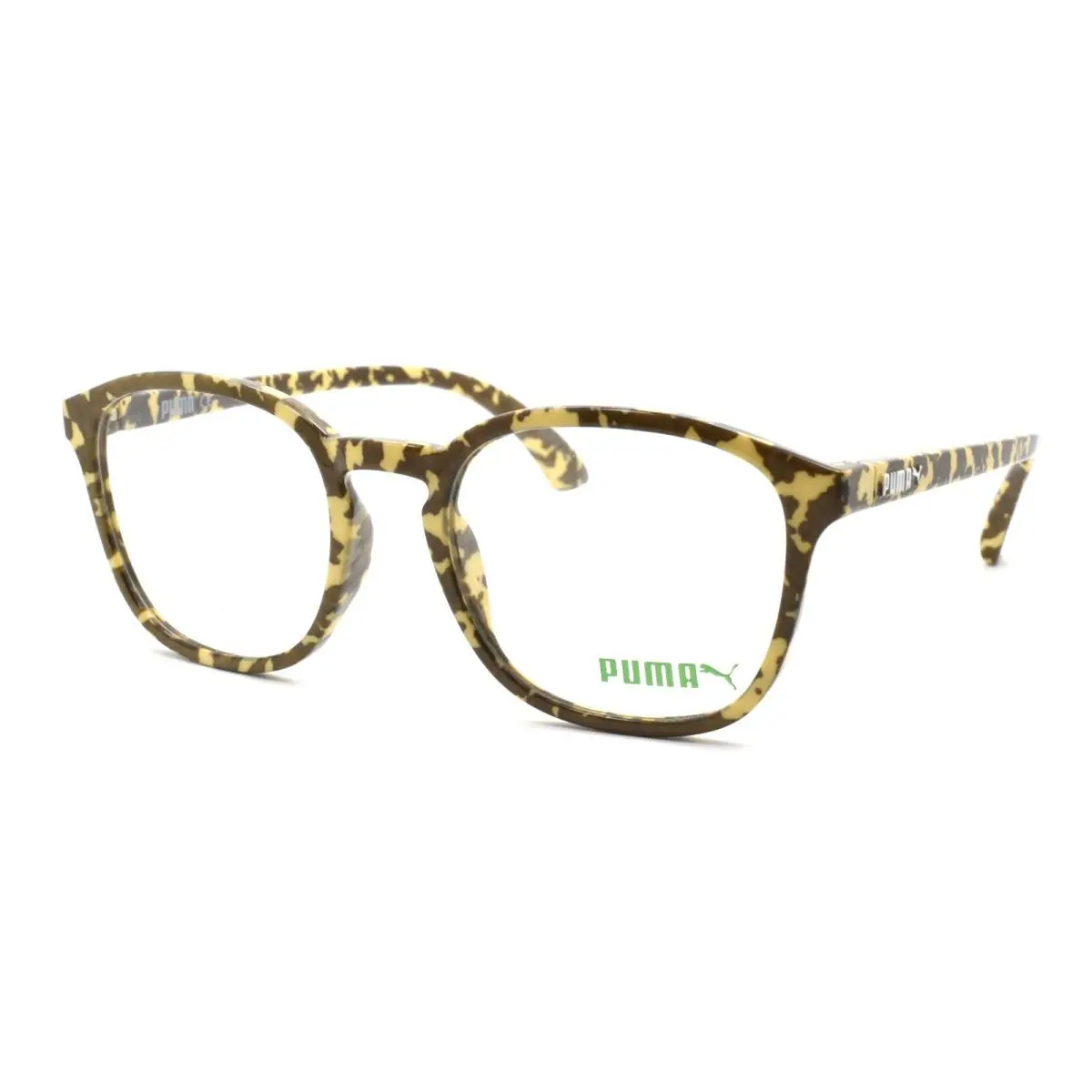 Puma PU0080O 003 Men`s Eyeglasses Frames 49-19-145 Brown / Beige