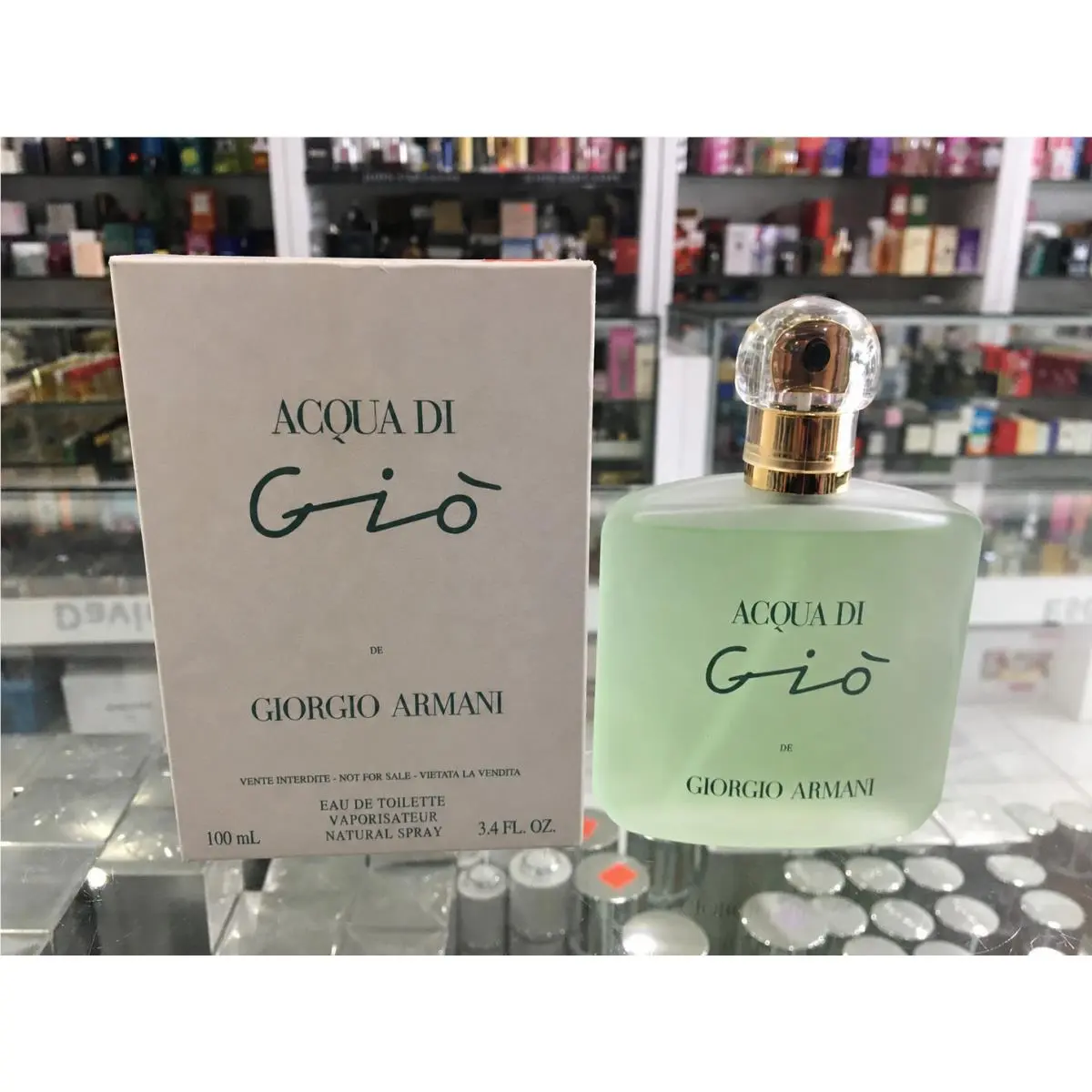 Acqua di Gio 100ml/3.4oz Edt Spray Women Vintage 1995 by Giorgio Armani