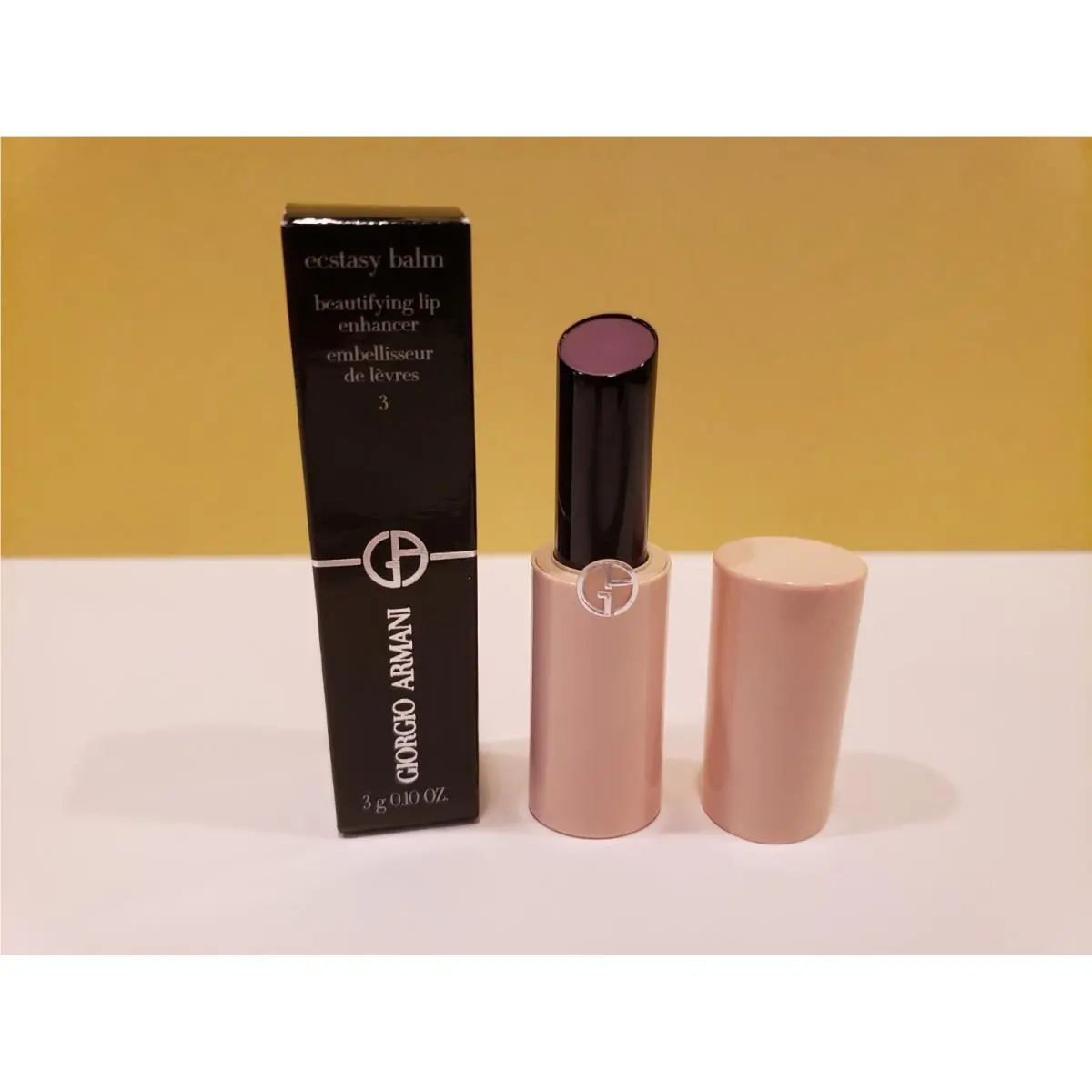 Ecstasy Balm Beautifying Lip Enhancer Deep 3 Rare by Giorgio Armani