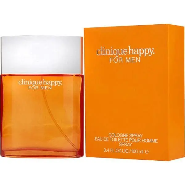 Clinique Happy For Men Eau De Toilette Cologne Spray 100ml/3.4oz