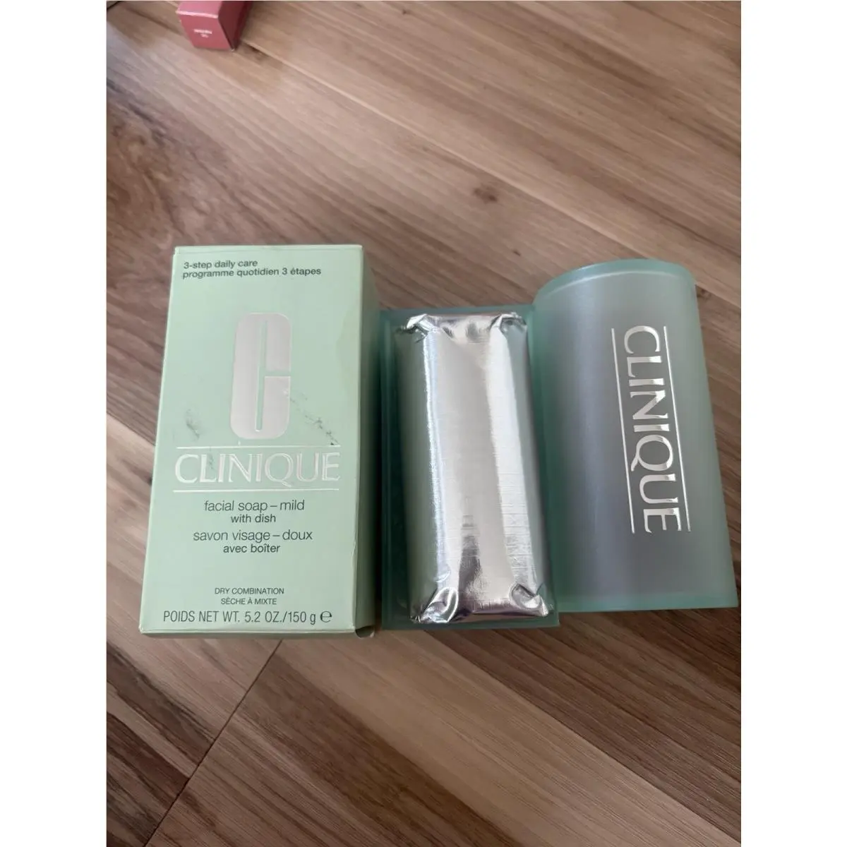 Clinique Facial Soap Bar Mild with Dish - 5.2 oz Rare Collection