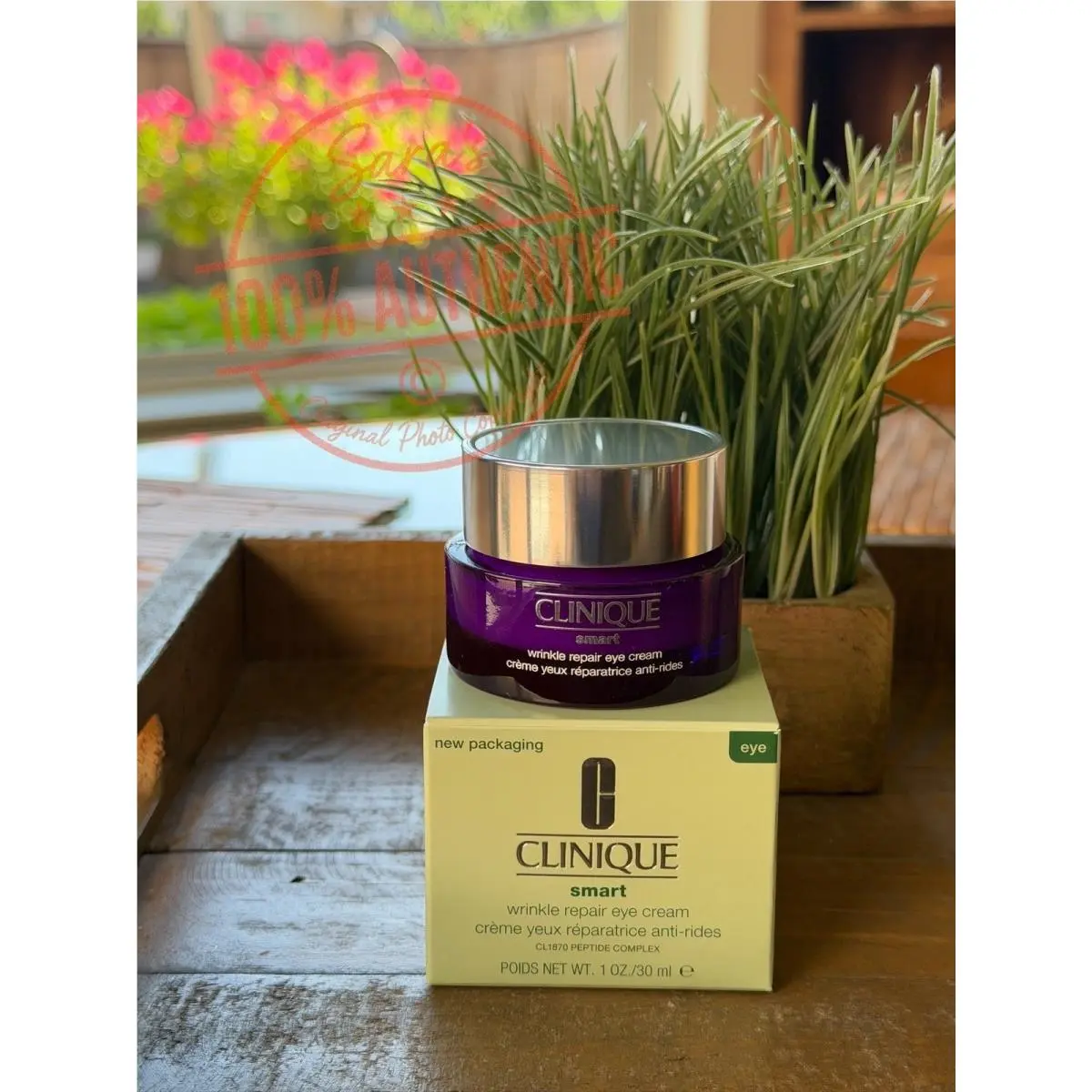 Clinique Smart Wrinkle Repair Eye Cream Large Size 1oz / 30ml