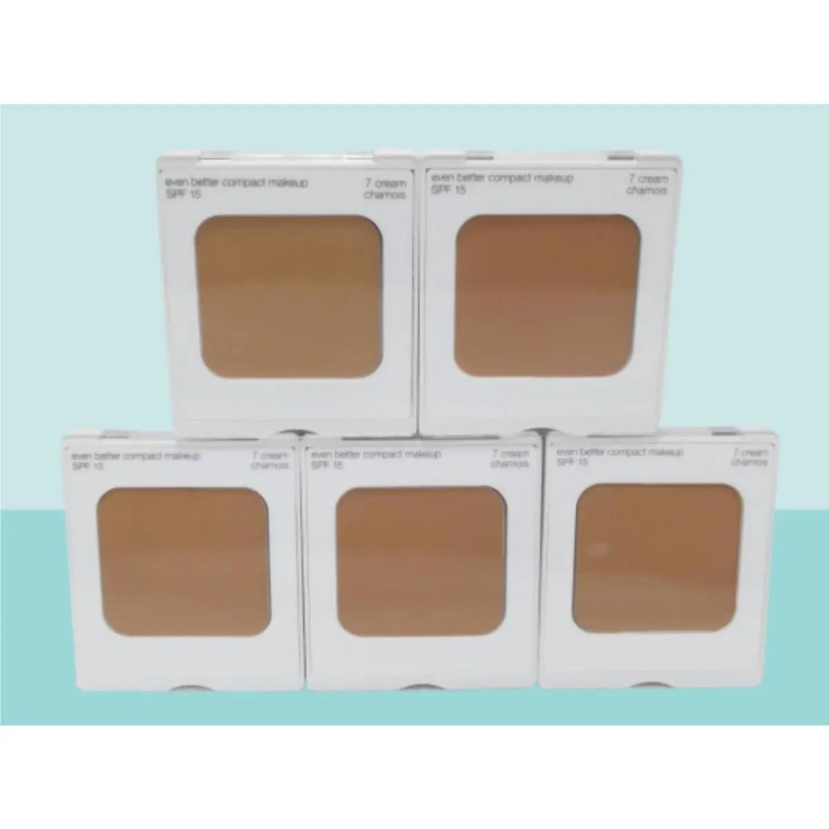 Clinique Even Better Compact Makeup Spf 15 7 Cream Chamois - Blister Pack 5PCS