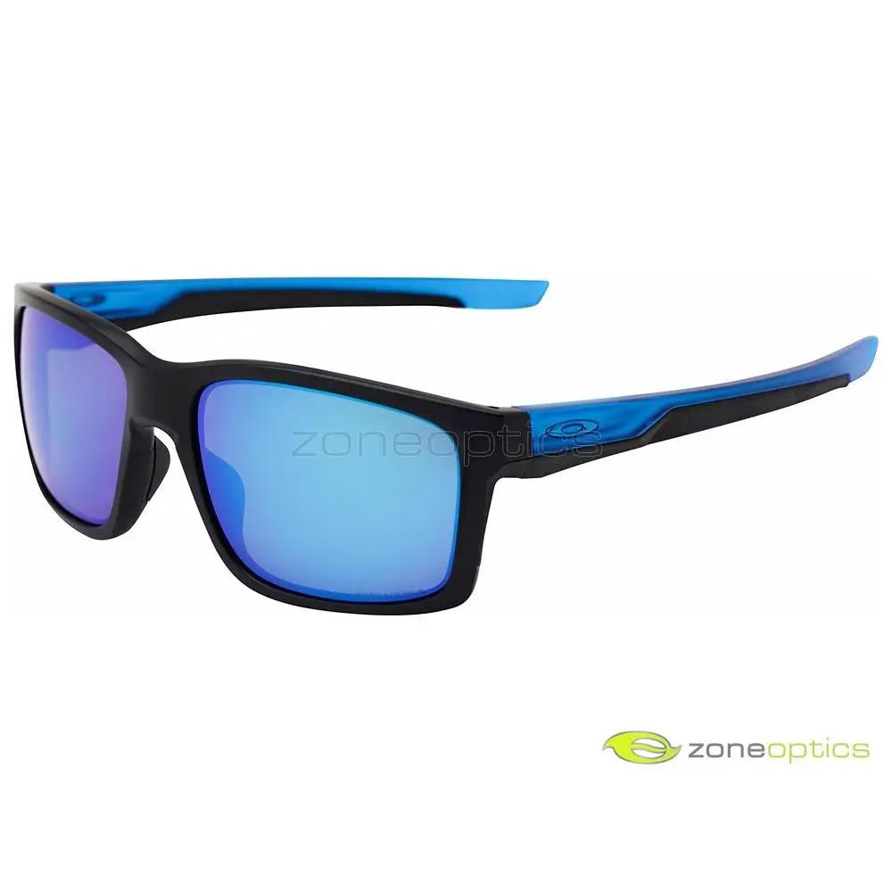 Oakley Mainlink Polarized Sunglasses OO9264-2557 Matte Black/prizm Sapphire