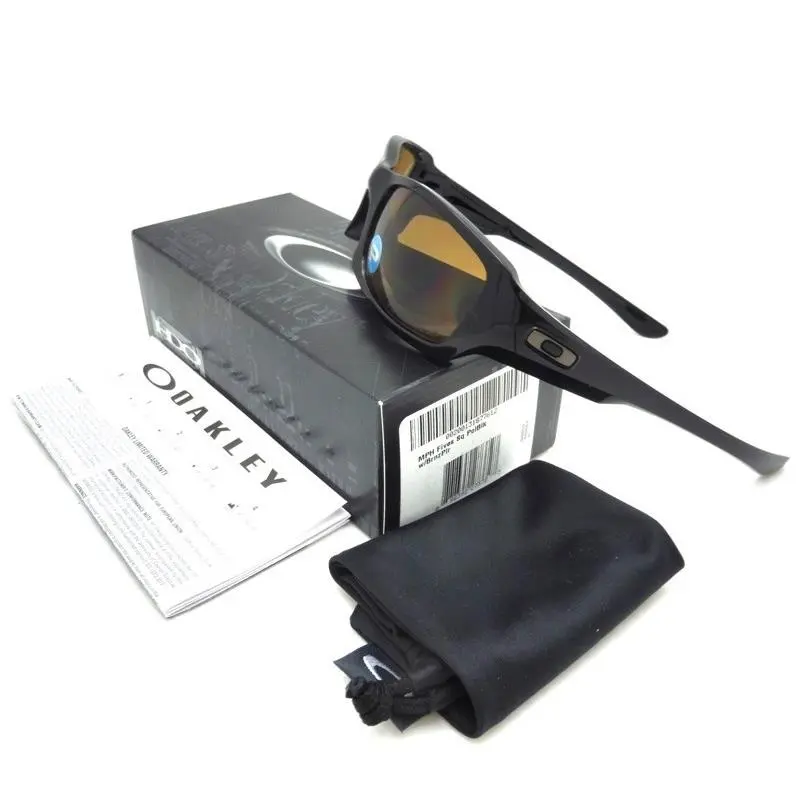Oakley Mph Fives Square Polish Black/bronze Polarized Sunglasses