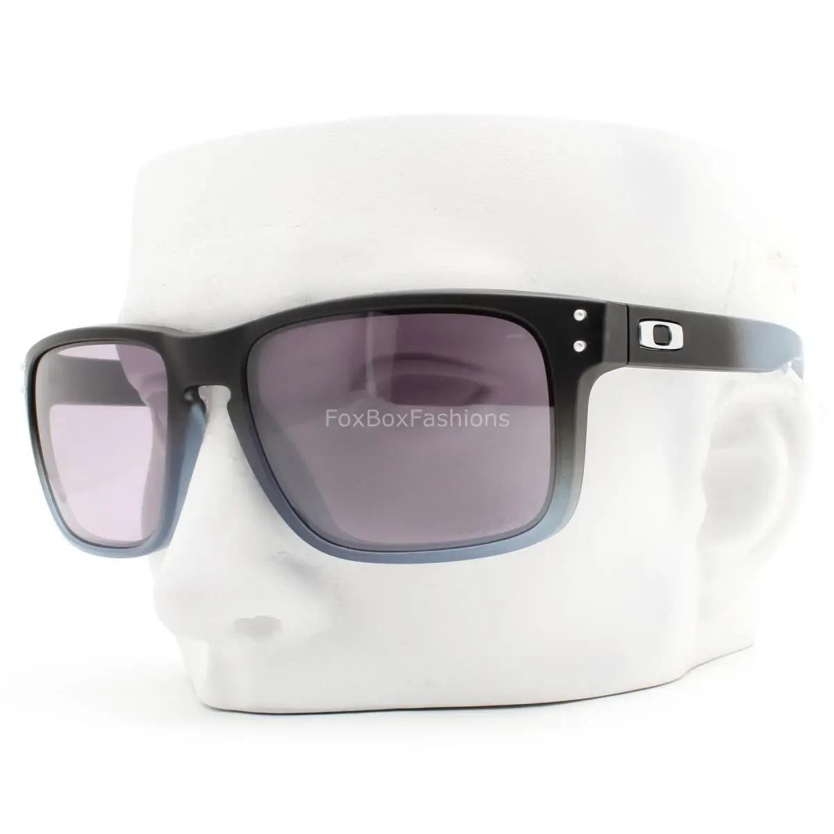 Oakley Holbrook A Sunglasses OO9244 Matte Black Stonewash Prizm Slate Low Bridge
