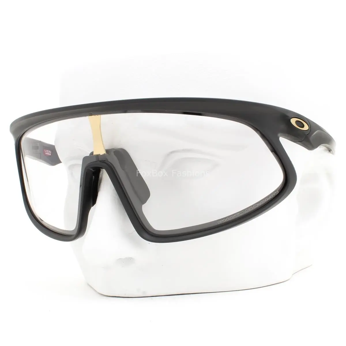Oakley Rslv Sunglasses OO9484D-0649 Matte Carbon Photochromic W/case