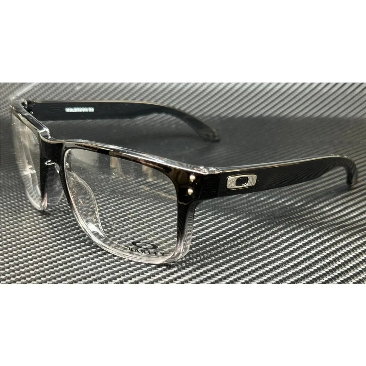 OX8156 0656 Polished Black Men`s 56 mm Eyeglasses by Oakley