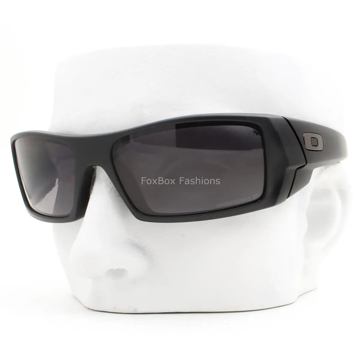 Oakley Gascan Sunglasses OO9014-4260 Matte Black Prizm Gray Polarized with Pouch