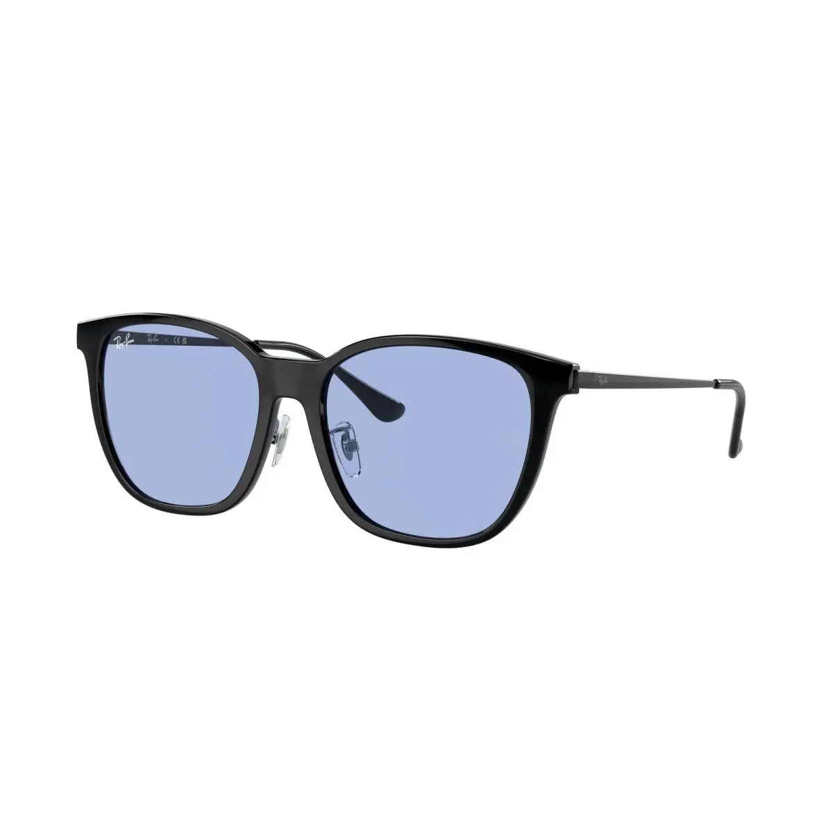 Ray-ban RB 4333 D Black Blue 674680 Size 55 Sunglasses by Ray-Ban
