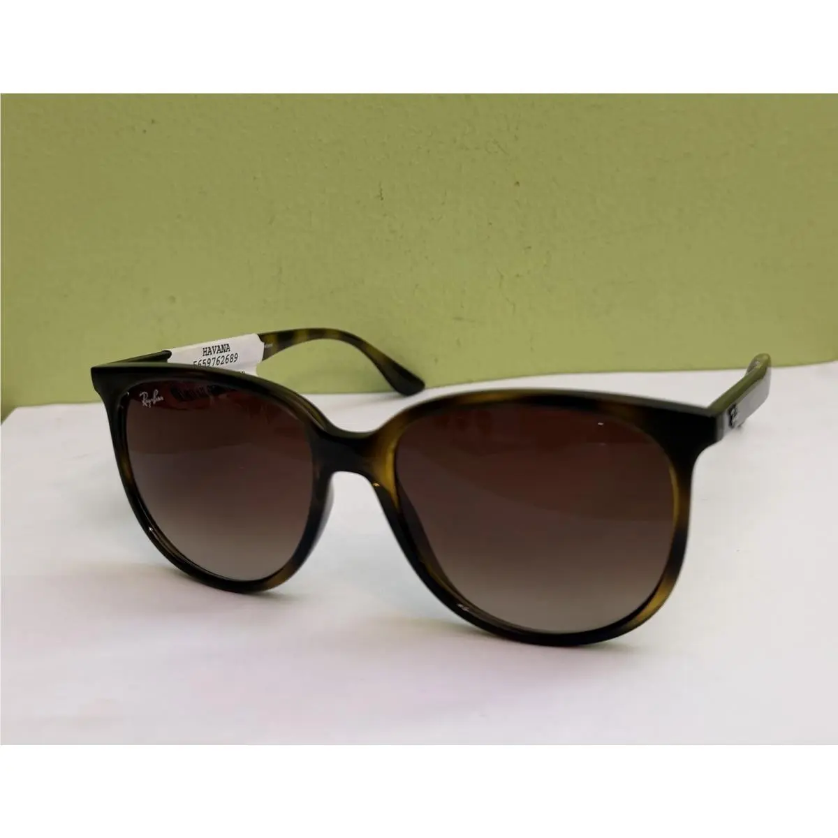 Ray Ban RB4378 Havana Gradient Brown 710/13 Sunglasses 54-16-145 by Ray-Ban