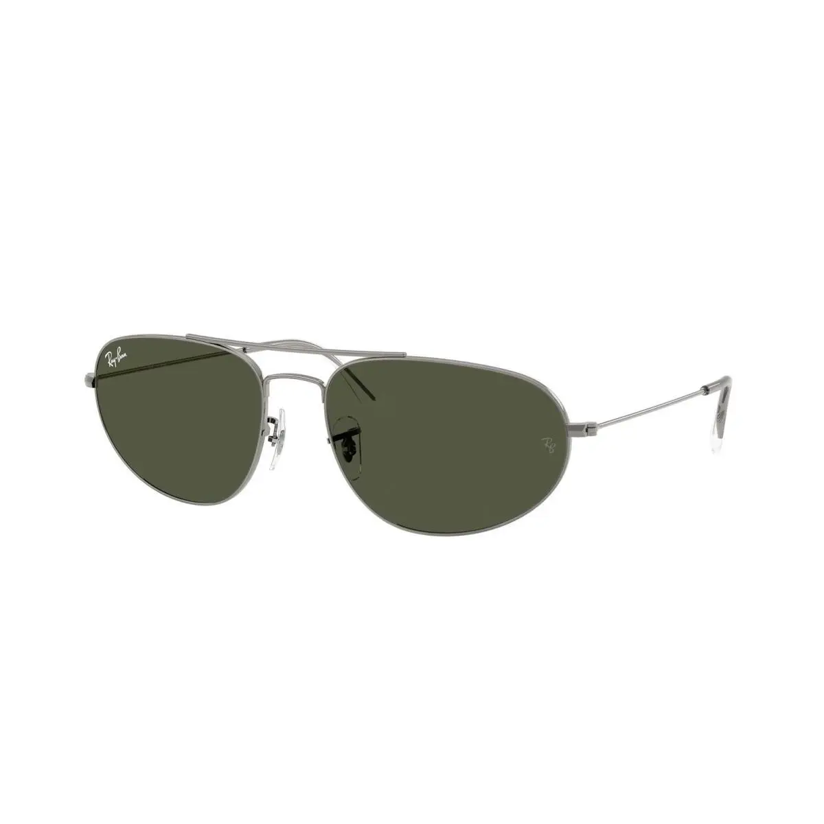 Ray-ban RB 3945 Gunmetal / Green Crystal Standard 004/31 Size 62 Sunglasses