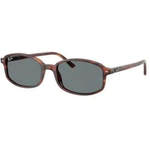 Ray-ban RB 2232 F Striped Havana / Blue 954/62 Size 54 Sunglasses