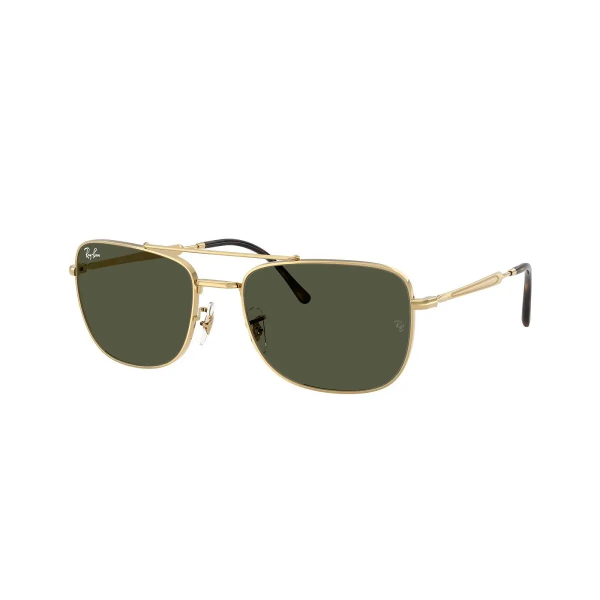 Ray-ban RB 3755 Arista / Green Crystal Standard 001/31 Size 62 Sunglasses by Ray-Ban