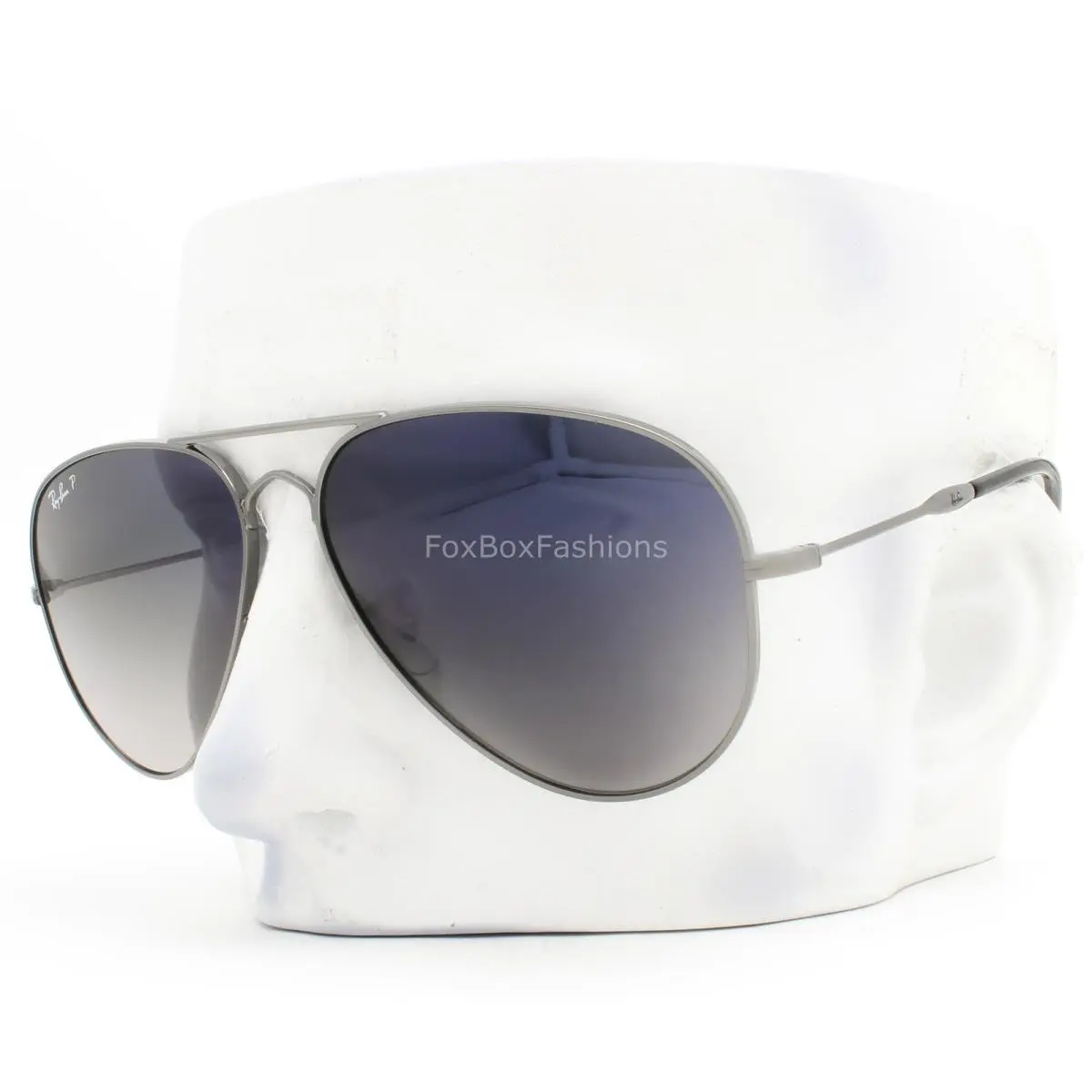 Ray-ban Old Aviator Sunglasses RB3825 004/78 Gunmetal Polarized Glass 62mm Wcase by Ray-Ban
