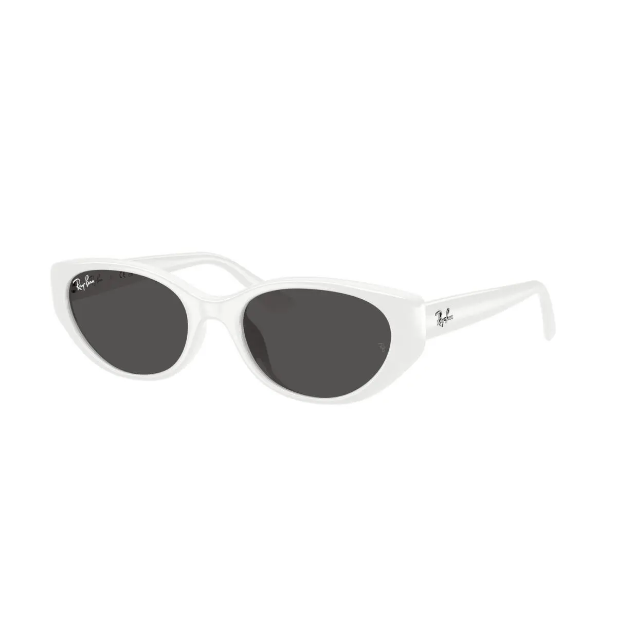Ray-ban RB 4457 D White / Dark Grey Polyamide Standard 677287 Size 55 Sunglasses