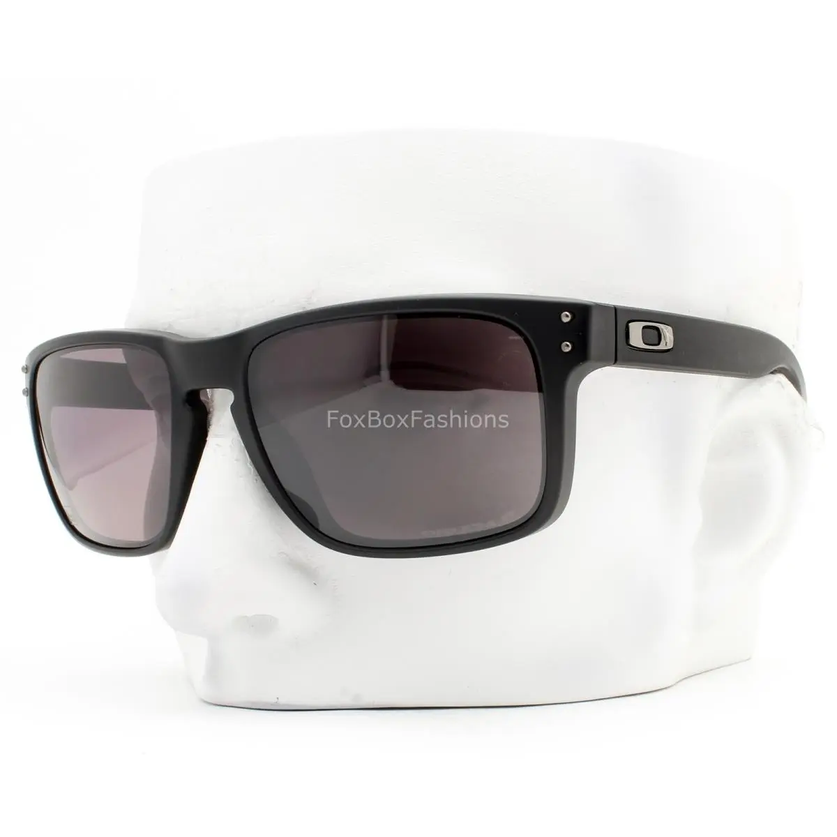 Oakley Holbrook Sunglasses Matte Black Polarized Banded Hunting OO9102-C255