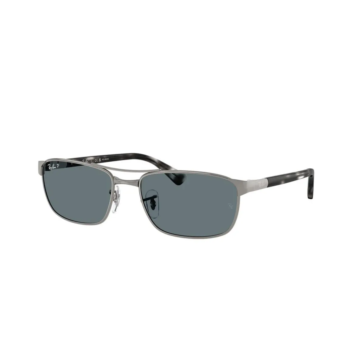 Ray-ban RB 3778 Gunmetal / Dark Blue Polar 004/3R Size 60 Sunglasses
