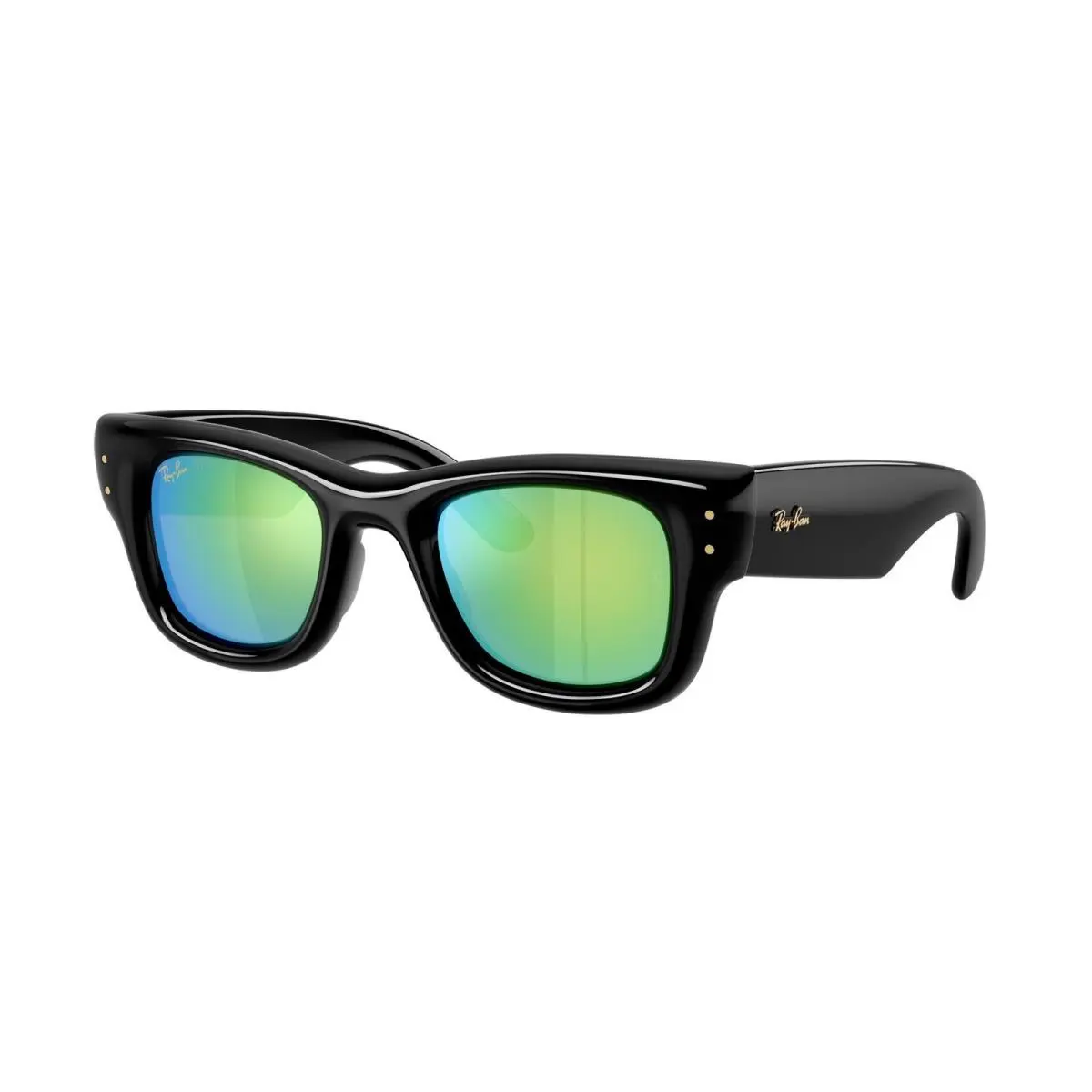 Ray-ban RB 4940 Black / Green Mirror 632 601/8N Size 50 Sunglasses