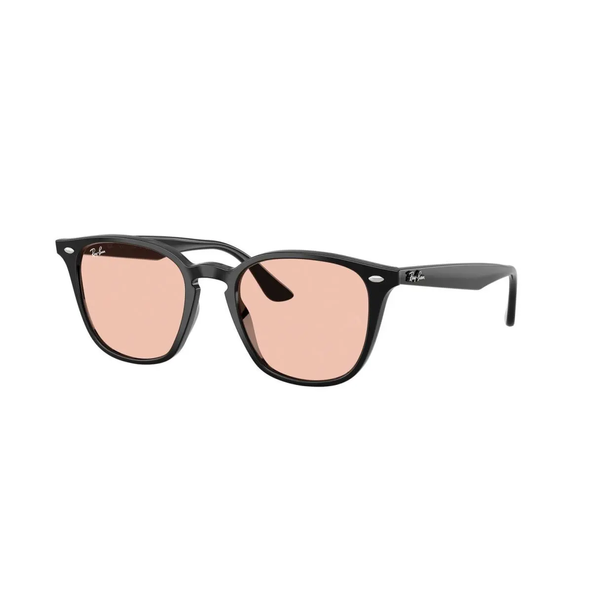 Ray-ban RB 4258 F Black / Light Pink 601/5 Size 52 Sunglasses