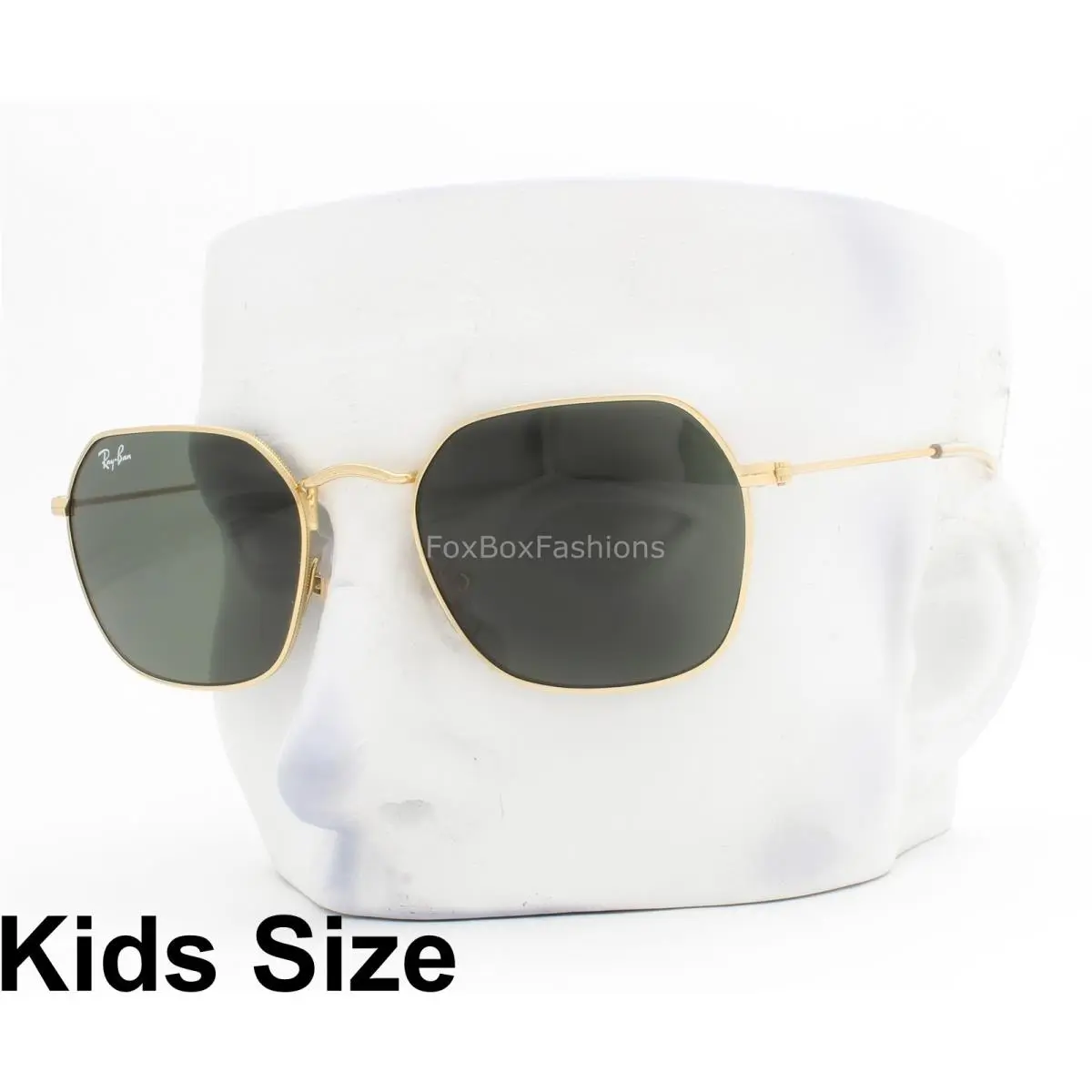 Ray-ban Kids Sunglasses RJ 9594S 223/71 Shiny Arista Gold Green 49mm W/pouch by Ray-Ban