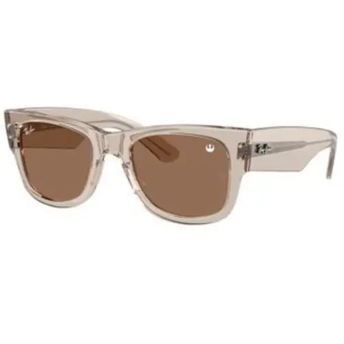Ray-ban RB 0840 S Transparent Light Brown / Dark 68701A Size 51 Sunglasses