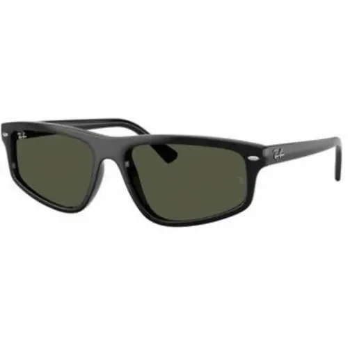 Ray-ban RB 2225 Black / Green Crystal Standard 901/31 Size 59 Sunglasses