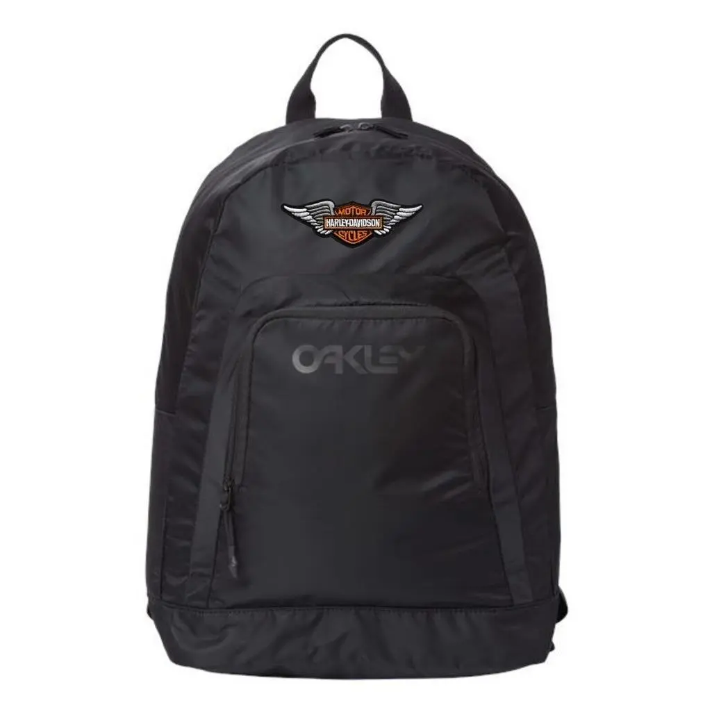 Oakley x Harley Davidson V3 Patch 23L Backpack Black Made IN Usa Limited