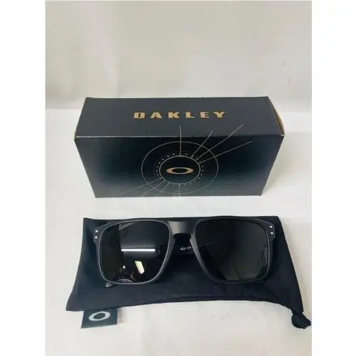 OO9102 Holbrook Prizm Glasses in Matte Black w/ Prizm Grey Lens 57-18-137 by Oakley