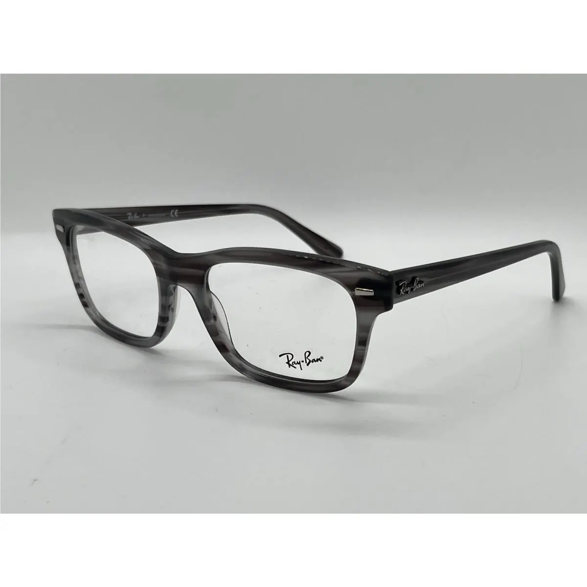 Ray-ban Eyeglasses Burbank RB5383 8055 Polished Grey by Ray-Ban