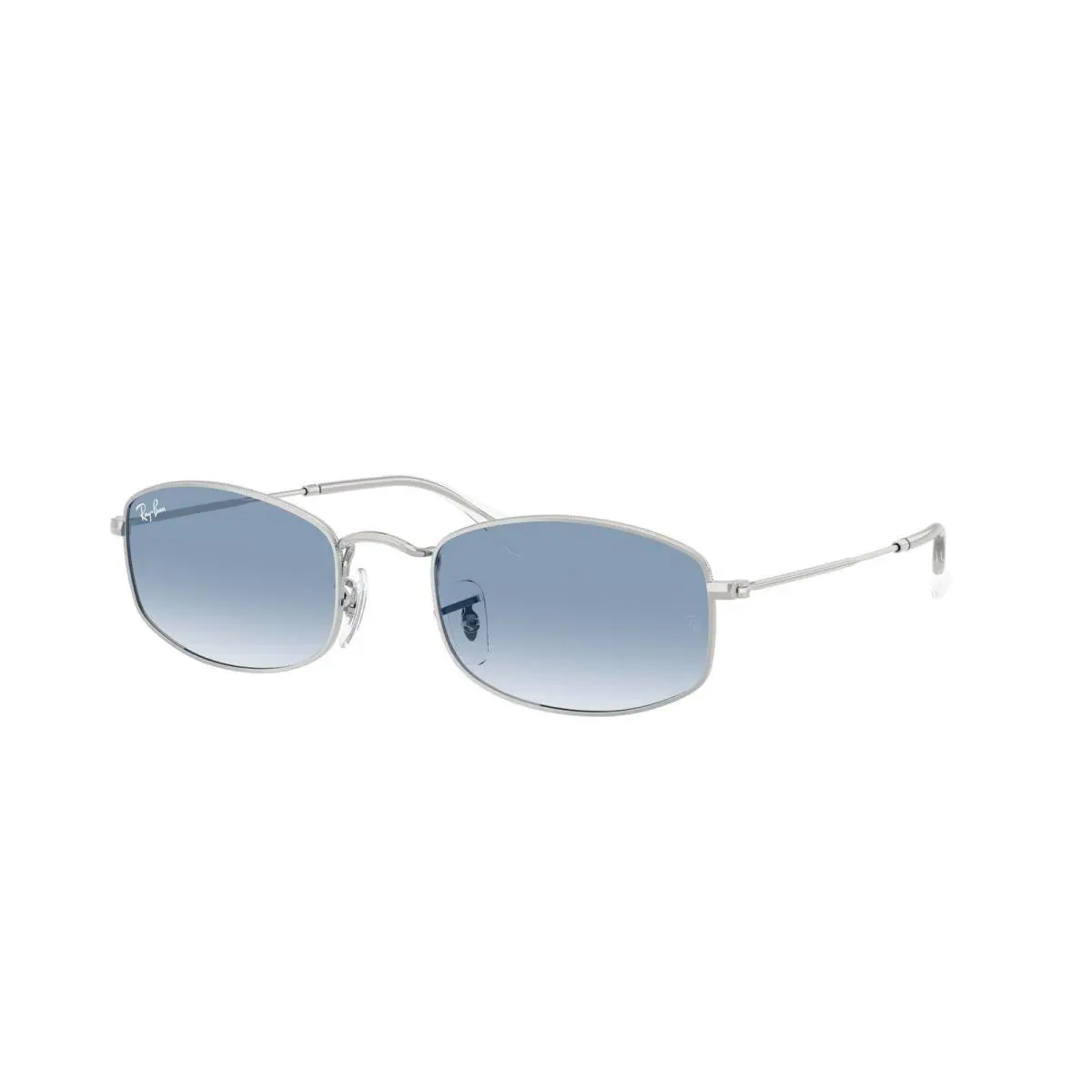 Ray-ban RB 3832 Silver / Clear Gradient Blue 003/3F Size 52 Sunglasses by Ray-Ban