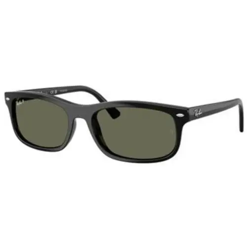Ray-ban RB 2224 Black / Polar Green Crystal Polarized 901/58 Size 60 Sunglasses