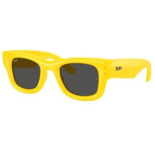 Ray-ban RB 4940 Yellow / Ultra Black 683087 Size 47 Sunglasses