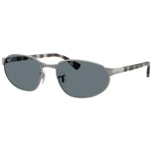 Ray-ban RB 3777 Gunmetal / Dark Blue Polar 004/3R Size 59 Sunglasses