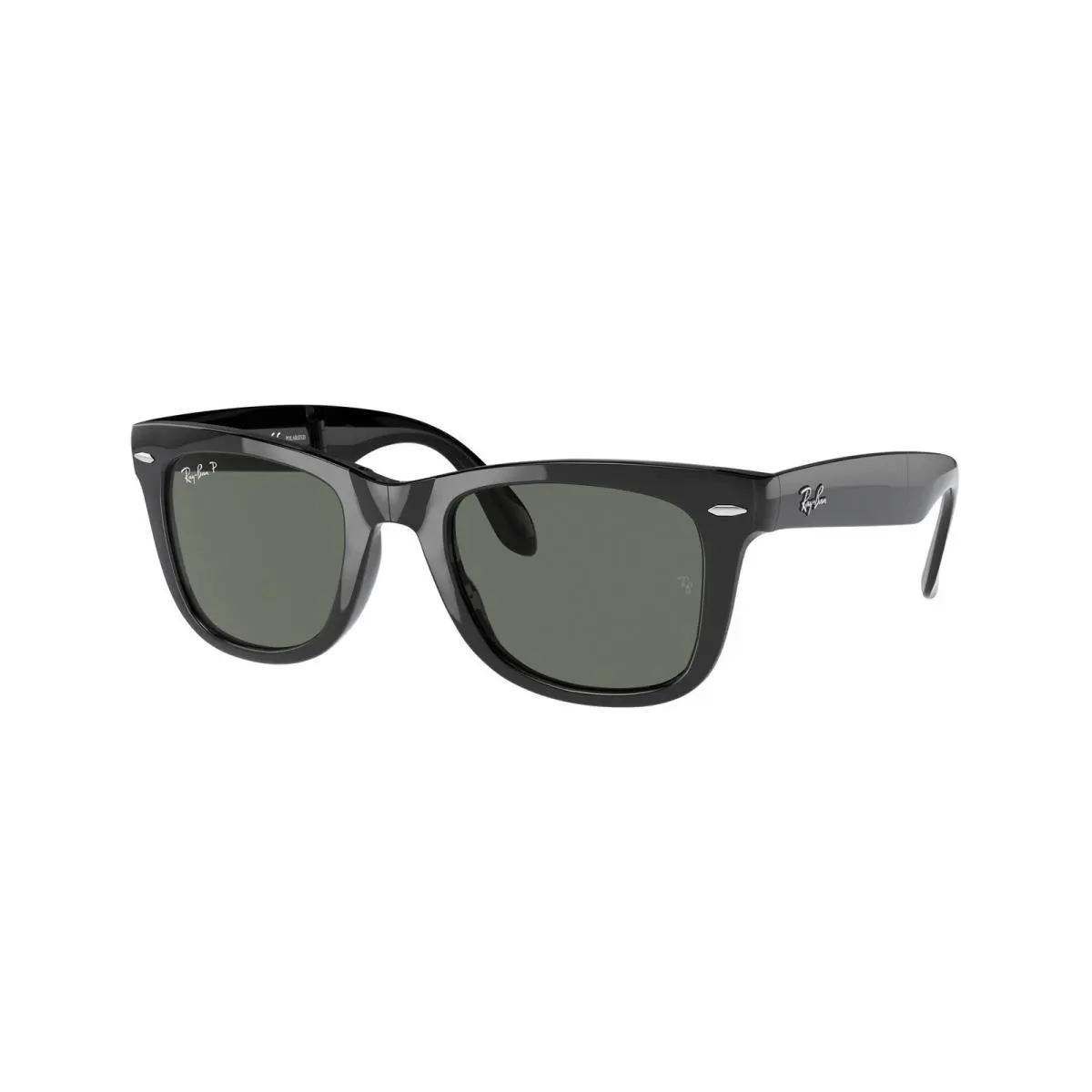 Ray-ban RB 4105 Folding Wayfarer Black G-15 Gr 601/58 Size 50 Sunglasses