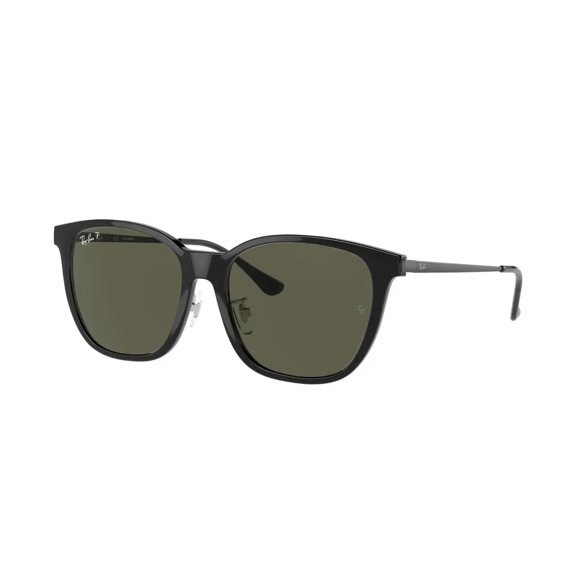Ray-ban RB 4333 D Black Green 601/9A Size 55 Sunglasses