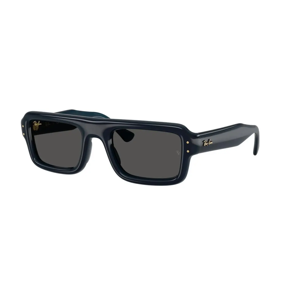 Ray-ban RB 4954 Transparent Dark Blue / Ultra Black 689587 Size 52 Sunglasses by Ray-Ban