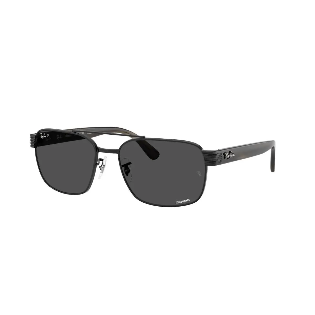 Ray-ban RB 3751 CH Black Polar Dark Grey 002/K8 Size 61 Sunglasses