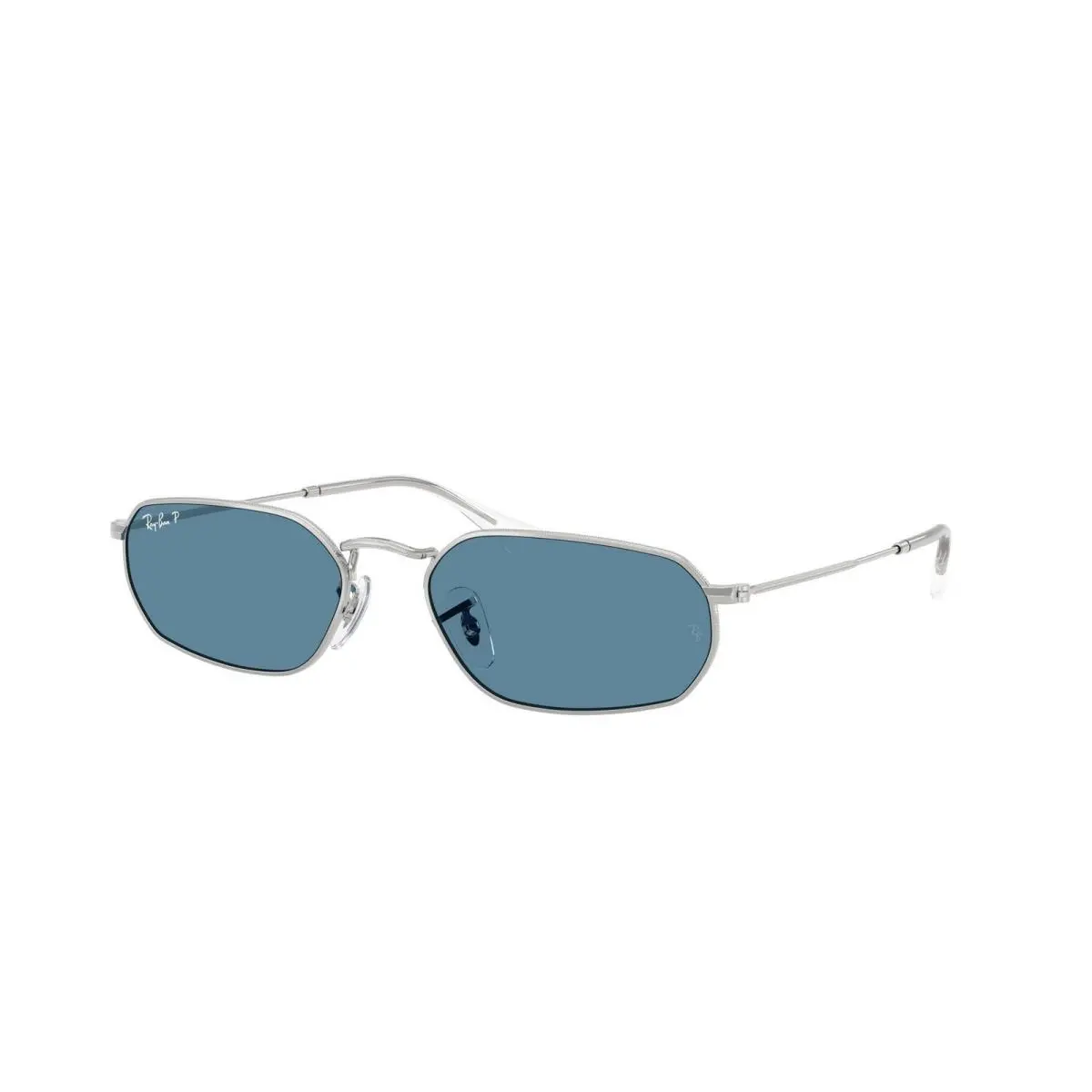 Ray-ban RB 3947 Silver / Polar Blue Crystal Polarized 003/S2 Size 54 Sunglasses