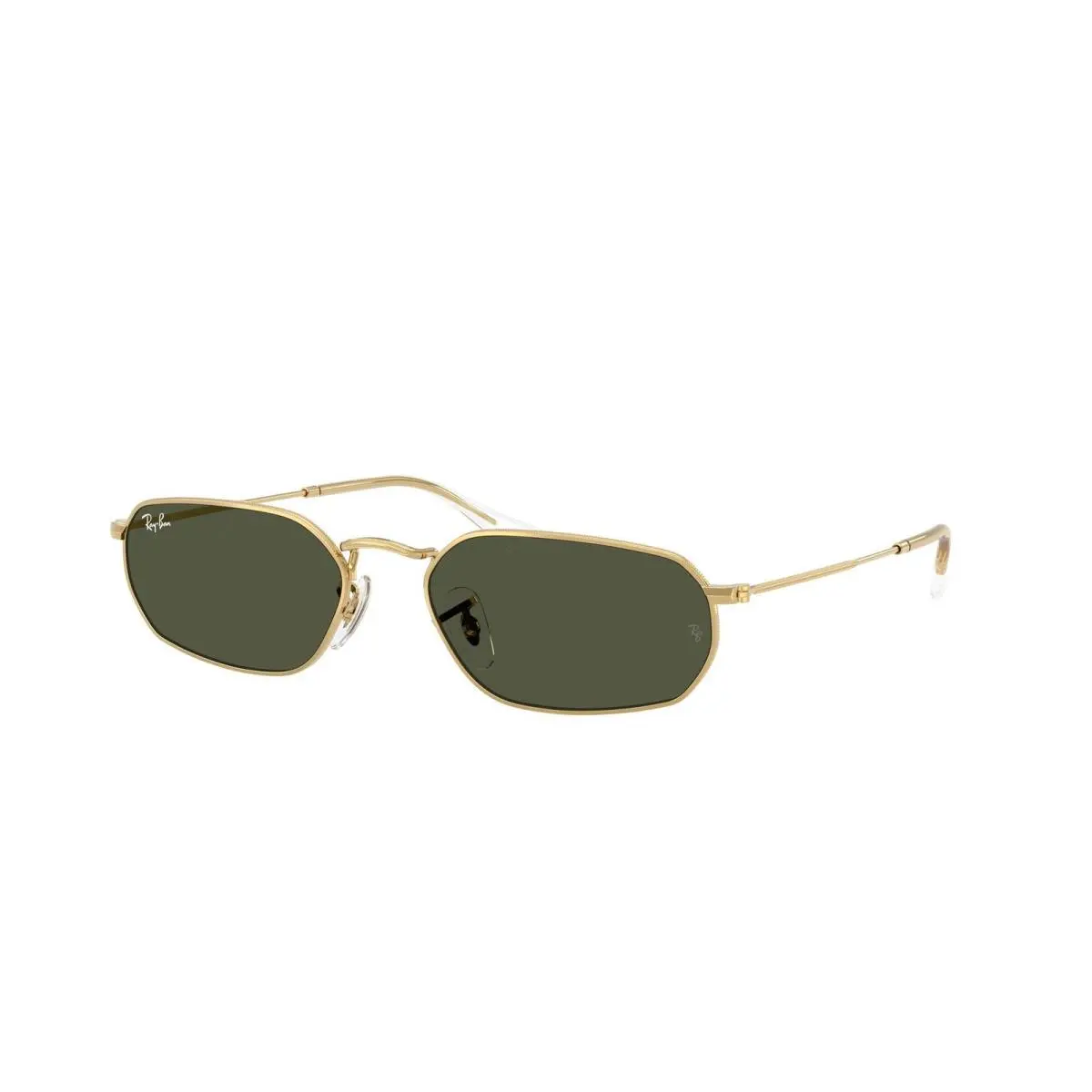 Ray-ban RB 3947 Arista / Green Crystal Standard 001/31 Size 57 Sunglasses