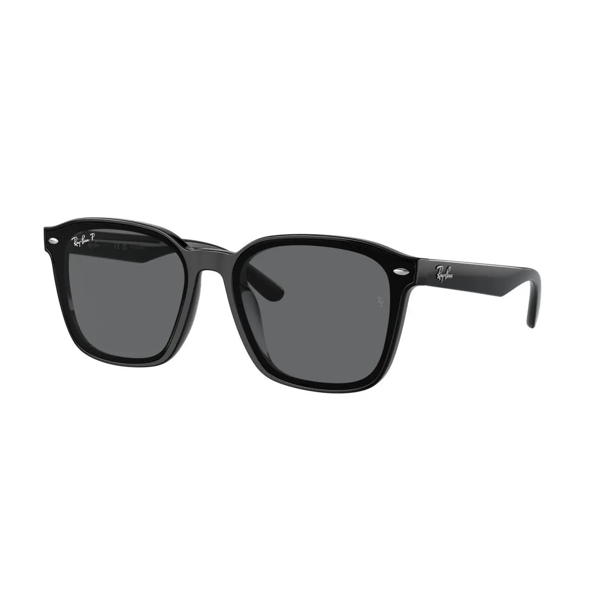 Ray-ban RB 4392 D Black / Dark Grey Polar 601/81 Size 66 Sunglasses by Ray-Ban