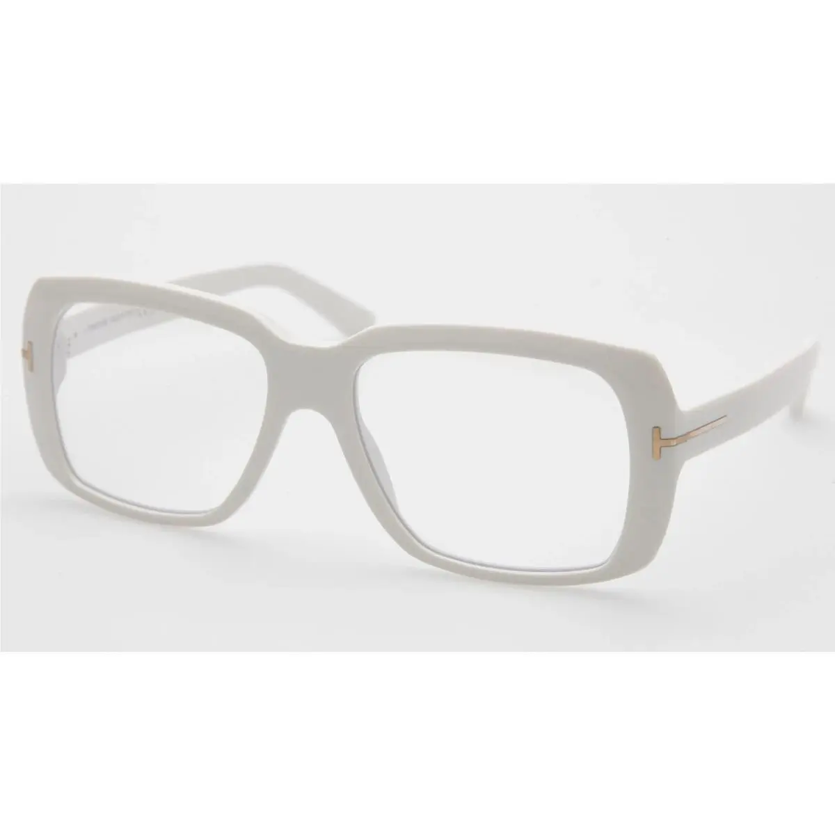 FT 5822 B 025 Ivory Frame Blue Blocking Lens Eyeglasses 54mm by Tom Ford