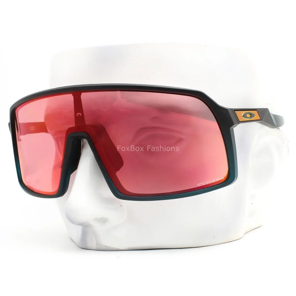 Sutro Sunglasses Matte Black Blue Prizm Trail Torch OO9406-A637 with Case by Oakley