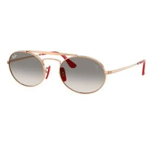 Ray-ban RB 3775 M Rose Gold / Clear Gradient Grey F13532 Size 54 Sunglasses