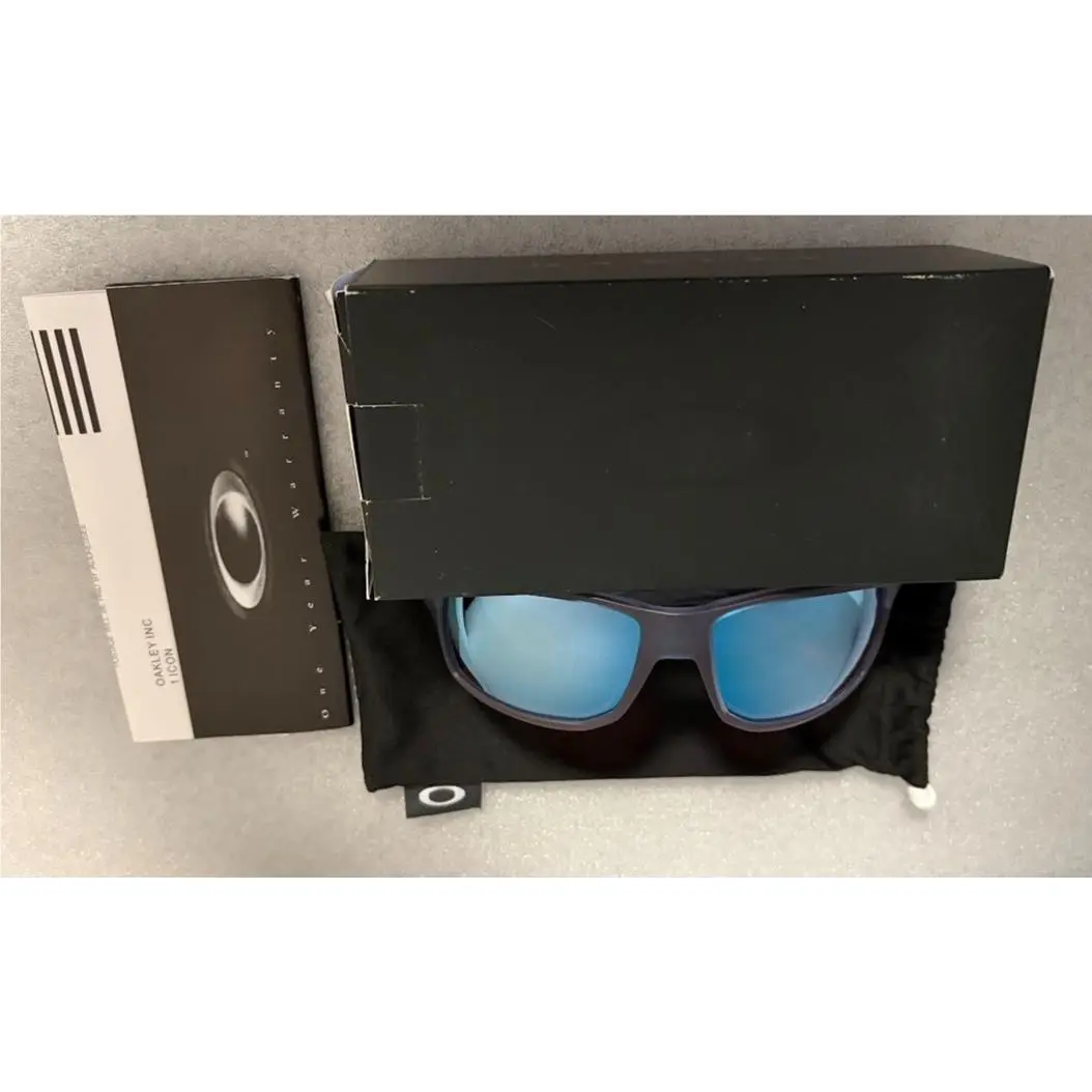Oakley Gibston OO9449-2560 Sunglasses Matte Trans Stonewash/prizm Snow Sapphire