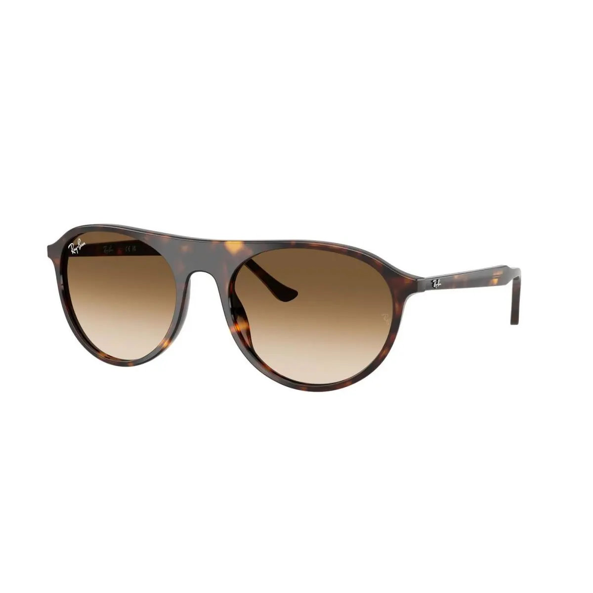 Ray-ban RB 2215 Havana / Clear Gradient Brown 902/51 Size 59 Sunglasses by Ray-Ban