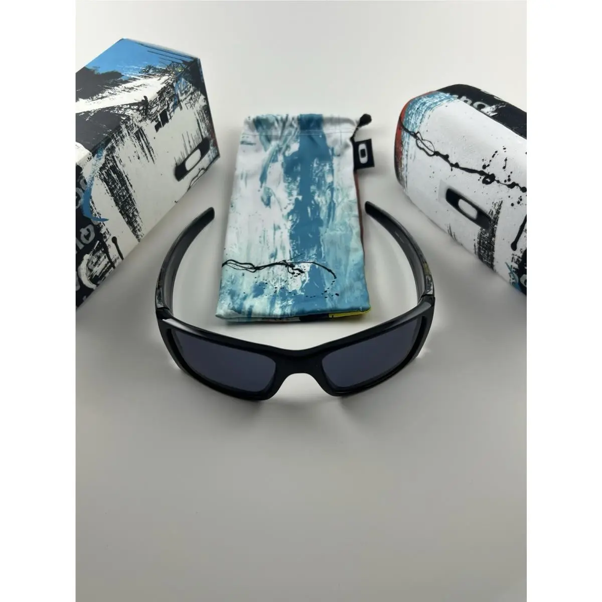 Fuel Cell Black W/canvas Print Frame Grey Lens+box OO9096-23 LE1000 by Oakley