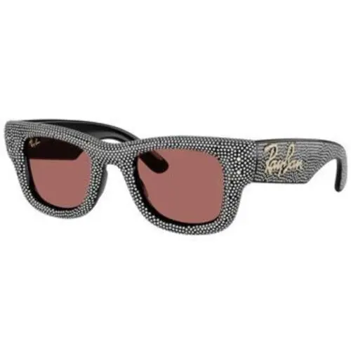 Ray-ban RB 4940 BP Black / Dark Violet 686585 Size 47 Sunglasses