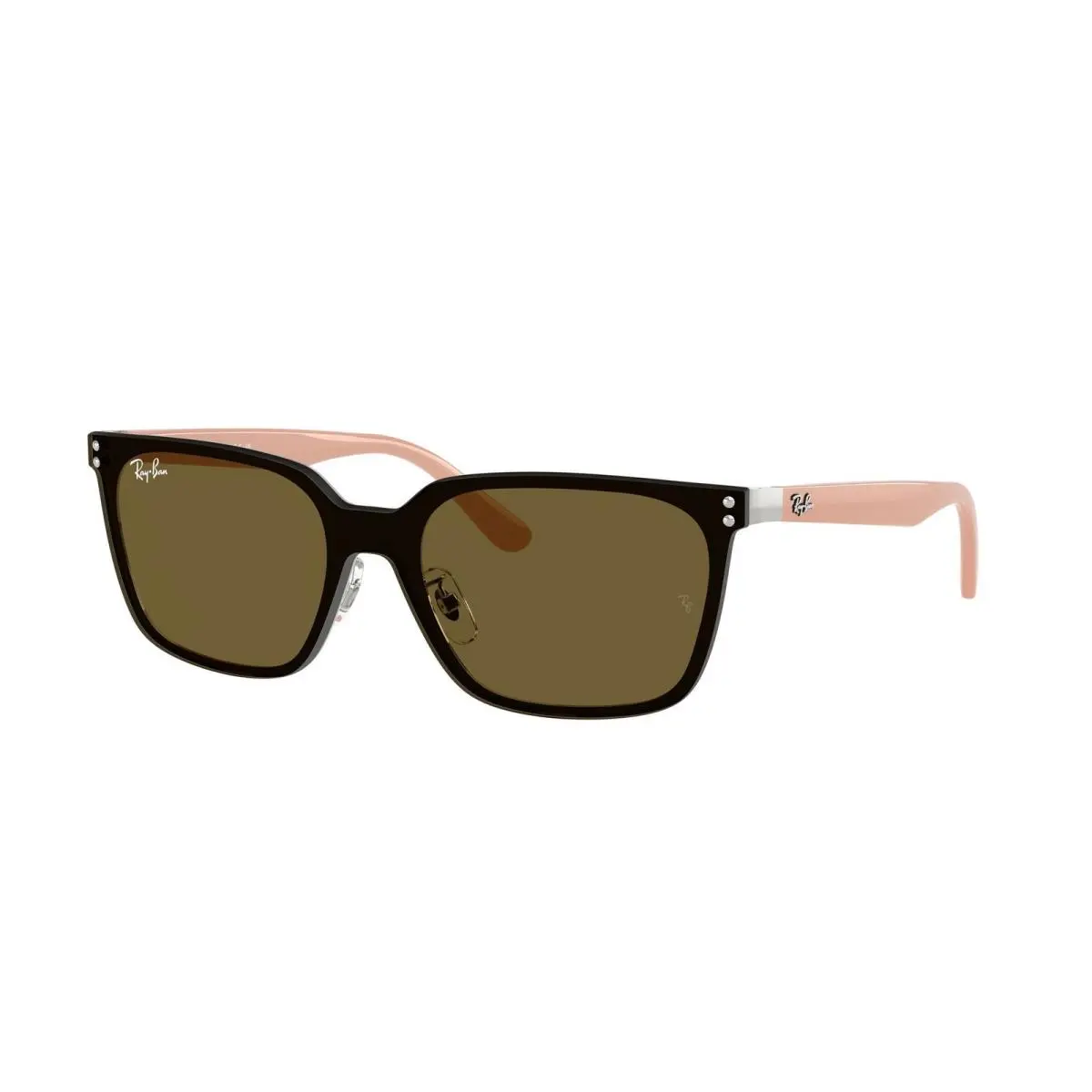 Ray-ban RB 3784 D Silver / Dark Brown 003/73 Size 45 Sunglasses