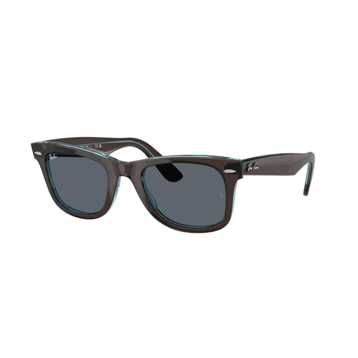 Ray-ban RB 2140 Brown On Transparent Blu / Blue 1446R5 Size 50 Sunglasses